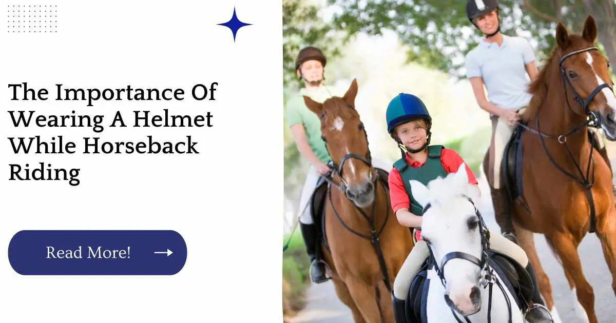 The Importance Of Wearing A Helmet While Horseback Riding